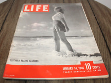 Vtg Life Magazine JANUARY 14, 1946 Mayor La Guardia Leaves Office GREAT ADS picture