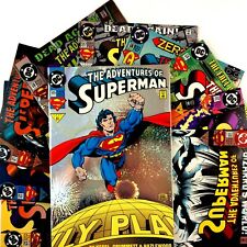 Adventures of Superman 10 Comic Lot DC 505 510 512 514 516 517 519 521 522 523 picture