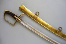 Antique French Napoleonic Light Cavalry Officer's Saber Sword First Empire picture