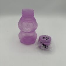 Tupperware Mini Eco Bottle Ollie Bunny Rabbit Design 350ml 12oz Sheer Purple New picture