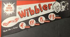 1950s Huge Wibbler Toy Store Advertising Banner - New Old Stock picture