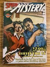 Speed Mystery Pulp December 1945 High Grade picture