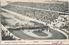 1906 Olympic Games Athens Greece Stadium Stade Jeux Olympiques Postcard E79 picture