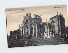 Postcard Melrose Abbey from South East Melrose Scotland picture