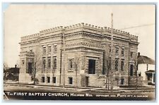 1909 The First Baptist Church Holdrege Nebraska NE Posted Antique Postcard picture