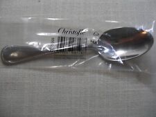 CHRISTOFLE PERLES 2 STAINLESS TEA SPOON #2405008  NEW picture