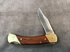 Vintage Schrade Uncle Henry LB7 Made In USA Folding Lock Blade Hunting Knife picture
