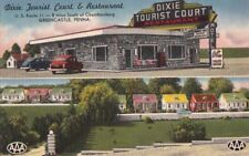 Postcard Dixie Tourist Court & Restaurant Greencastle PA  picture