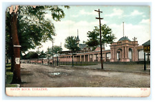 1910 View Of Savin Rock Theatre Street View New Haven CT - Posted - Damaged picture