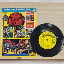 Vtg The Curse of the Werewolf Book and 45 Record Set Monster Marvel Comic PR 17 picture