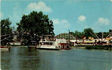 Russell Point Harbor Park Indian Lake Ohio Pats Photo Postcard picture