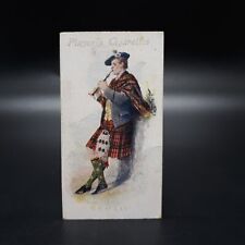 1908 Player's Cigarettes Highland Clans #20 Macaulay Rare Antique Tobacco Card picture