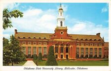Postcard Oklahoma State University Library Stillwater Oklahoma picture
