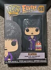 Funko Pop Pin Elvira Mistress Of The Dark LACC Comic Con Exclusive SE picture