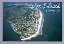 Tybee Island, Georgia, Buddy Moffet, 4500 feet, beaches, historic Postcard picture