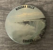 Vintage Pinback Button Niaga Falls Canada Waterfalls Canadian Side Bpn007 picture