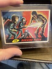 1962 Topps Mars Attacks # 19 Burning Flesh Vg - Vg+ picture