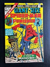 GIANT SIZE AMAZING SPIDER-MAN #4 October 1974 The Punisher Marvel picture