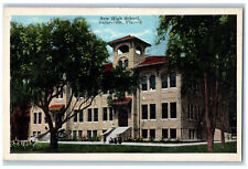c1920's Stairway Entrance to New High School Gainesville Florida FL Postcard picture