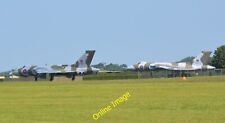 Photo 12x8 Two Vulcans together Waddington/SK9864 XH558 passes XM607, whi c2013 picture