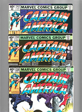 **WOW HOT**  MARVEL COMICS CAPTAIN AMERICIA BRONZE AGE LOT OF 3 picture