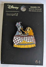 Disney Pin #162208 - Loungefly - Lady & The Tramp Spaghetti Scene - 2023 - NEW picture