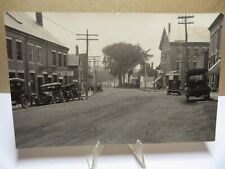 Searsport ME Main Street RPPC Postcard 1915 picture