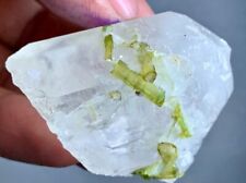 373 Cts Top Quality TOURMALINE Crystal with transparent Quartz From Afghanistan picture