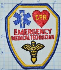 GENERIC EMT EMERGENCY MEDICAL TECHNICIAN CPR CARDIOPULMONARY RESUSCITATION PATCH picture