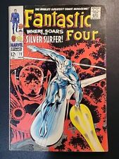 💎 FANTASTIC FOUR #72 🔑 SILVER SURFER & THE WATCHER STAN LEE/JACK KIRBY 🔥  picture