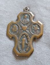 Antique I Am A Catholic Please Call A Priest Medal. picture