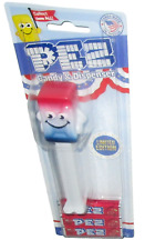 LIMITED EDITION PEZ MASCOT  in a Patriotic Red, White, and Blue design [RETIRED] picture