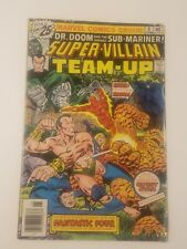 Super-Villain Team-Up #6 Marvel 1976 ,Dr Doom, Sub Mariner, Fantastic Four VG picture