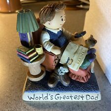 Zingle Berry World's Greatest Dad 1998 Pavilion Gift Co. Edition Father Figurine picture