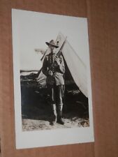 WWI REAL-PHOTO POSTCARD - UNIFORMED SOLDIER with RIFLE --  12 N.G.P. G 25 picture