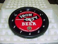 Iron City Beer Wall Clock picture
