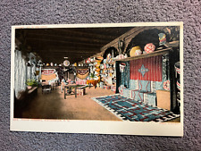 Indian Building Interior Albuquerque NM Fred Harvey Postcard picture