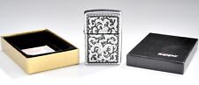 2003 Marlboro Storming Scroll Filigree Zippo Lighter (Fired Once) picture