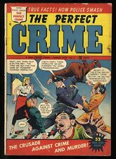 Perfect Crime #4 VG+ 4.5 Bob Powell and Cal Massey Art Cross Publ. 1950 picture