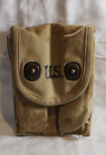 Vintage US Army Camo Pouch FSF 1592 8 1918 picture