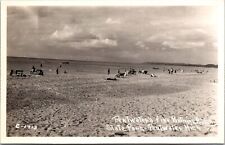 Pentwater Michigan Fine Bathing Beach Postcard #C-1715 picture
