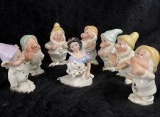 Lenox Disney Snow White Seven Dwarfs Salt and Pepper Sets Wonderfull picture