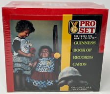 Pro Set 1992 Guinness Book of World Records Cards - Sealed Box 36 Packs New VTG picture