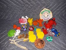 junk drawer vintage Mini toys Cracker Jacks Captain Crunch pencil erasers picture