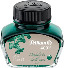 Pelikan 4001 Bottled Ink for Fountain Pens, Dark Green, 30Ml, 1 Each (300056) picture