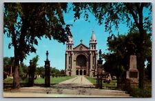 Postcard St. Boniface Cathedral near Winnipeg Manitoba Canada   G12 picture