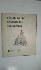Butler County BiCentennial Celebration Town Meeting 8 page Program  July 2, 1976 picture
