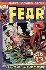 FEAR #9 G, Jack Kirby-r, Marvel Comics 1972 Stock Image picture