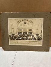 Paramount Theatre Roanoke Virginia Antique Photograph Large Cabinet Card 1915 picture