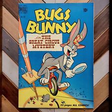 FOUR COLOR #281 FN (Dell 1950) BUGS BUNNY Circus Mystery | Pre-Code Golden Age  picture